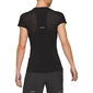 ASICS V-Neck Hardloopshirt Korte Mouwen Zwart Dames