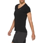 ASICS V-Neck Hardloopshirt Korte Mouwen Zwart Dames
