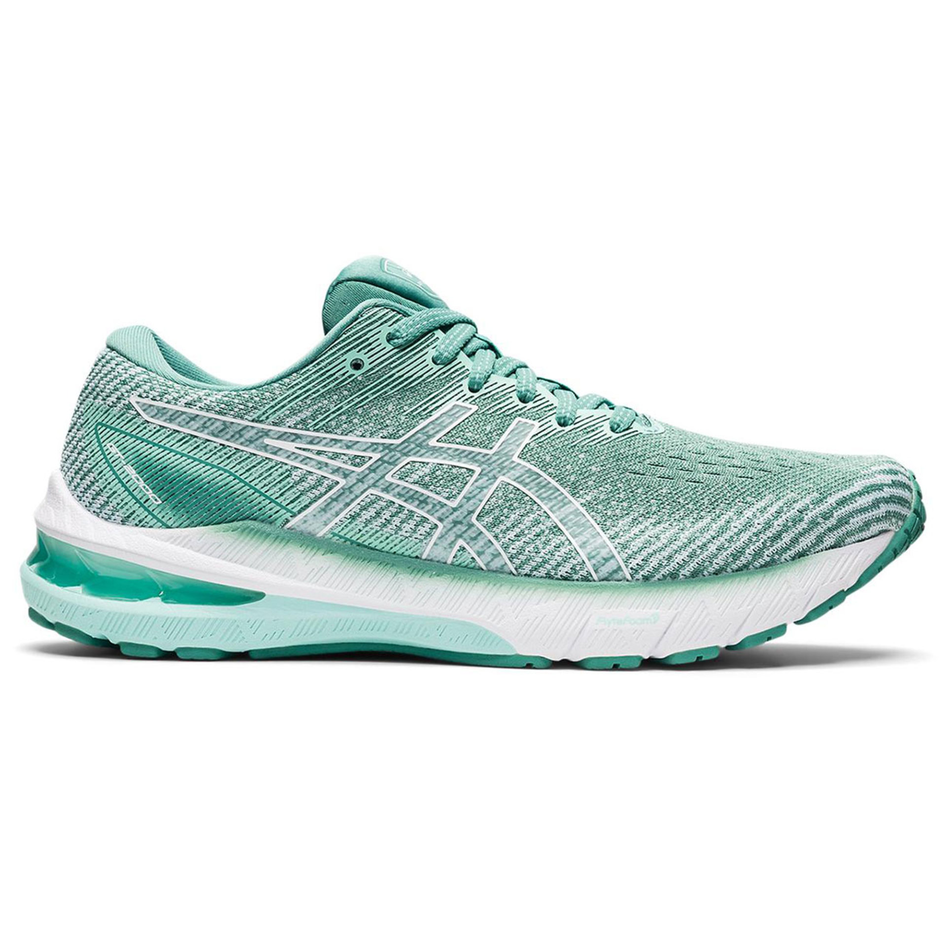 ASICS GT-2000 10 Hardloopschoenen Groen/Wit Dames