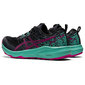 ASICS Fuji Lite 2 Trail Hardloopschoenen Zwart/Groen/paars Dames