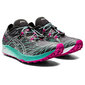 ASICS Fujispeed Trail Hardloopschoenen Grijs/Groen/Roze Dames