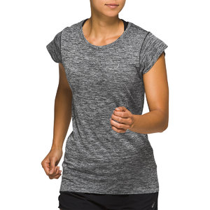 ASICS Race Seamless Hardloopshirt Korte Mouwen Grijs Dames