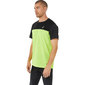 ASICS Race Hardloopshirt Korte Mouwen Groen/Zwart Heren