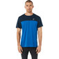 ASICS Race Hardloopshirt Korte Mouwen Blauw/Zwart Heren