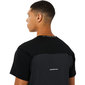ASICS Race Hardloopshirt Korte Mouwen Zwart/Grijs Heren