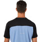 ASICS Race Hardloopshirt Korte Mouwen Zwart/Blauw Heren