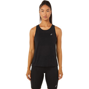 ASICS Race Hardloopshirt Zonder Mouwen Zwart Dames