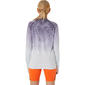 ASICS Seamless Hardloopshirt Lange Mouwen Paars/Grijs Dames