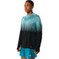 ASICS Seamless Hardloopshirt Lange Mouwen Groen/Zwart Heren