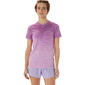 ASICS Seamless Hardloopshirt Korte Mouwen Paars Dames