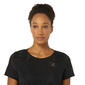 ASICS Ventilate Actibreeze Hardloopshirt Korte Mouwen Zwart Dames