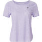 ASICS Ventilate Actibreeze Hardloopshirt Korte Mouwen Paars Dames