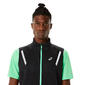 ASICS Lite-Show Hardloopvest Zwart/Groen Heren