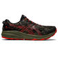 ASICS Fuji Lite 3 Trail Hardloopschoenen Donkergroen/Rood Heren