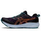 ASICS Fuji Lite 3 Trail Hardloopschoenen Donkerpaars/Zwart/Oranje Dames