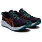 ASICS Fuji Lite 3 Trail Hardloopschoenen Donkerpaars/Zwart/Oranje Dames