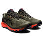 ASICS GEL-Trabuco 10 Trail Hardloopschoenen Groen/Zwart/Rood Heren