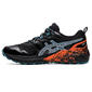 ASICS Gel Trabuco Terra Trail Hardloopschoenen Zwart/Groen/Oranje Dames