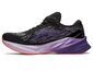 ASICS Novablast 3 Hardloopschoenen Zwart/Paars Dames
