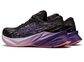 ASICS Novablast 3 Hardloopschoenen Zwart/Paars Dames