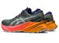 ASICS Novablast 3 Trail Hardloopschoenen Groen/Oranje/Roze Dames