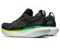 ASICS Gel-Nimbus 25 Hardloopschoenen Zwart/Groen/Geel Heren