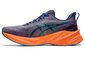 ASICS Novablast 3 LE Hardloopschoenen Paars/Blauw/Oranje Heren