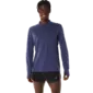 ASICS Metarun 1/2 Zip Hardloopshirt Lange Mouwen Blauw Heren