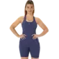ASICS Nagino Run Unitard Hardloop Onesie Blauw Dames