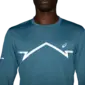 ASICS Lite-Show Hardloopshirt Lange Mouwen Blauw Heren