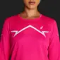 ASICS Lite-Show Hardloopshirt Lange Mouwen Roze Dames