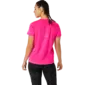 ASICS Lite-Show Hardloopshirt Korte Mouwen Roze Dames