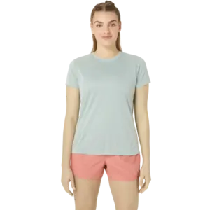 ASICS Core Hardloopshirt Korte Mouwen Lichtblauw Dames