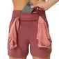 ASICS Nagino 4IN Hardloopbroek Kort Rood Dames