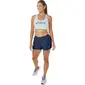 ASICS Core 4IN Hardloopbroek Kort Blauw Dames