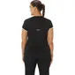 ASICS Icon Hardloopshirt Korte Mouwen Zwart/Wit Dames