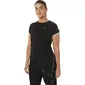 ASICS Icon Hardloopshirt Korte Mouwen Zwart/Wit Dames