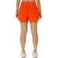 ASICS Road 3.5IN Hardloopbroek Kort Oranje Dames