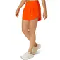 ASICS Road 3.5IN Hardloopbroek Kort Oranje Dames