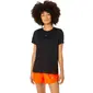 ASICS Metarun Hardloopshirt Korte Mouwen Zwart Dames