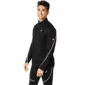 ASICS Road Lite-Show 1/2 Zip Hardloopshirt Lange Mouwen Zwart Heren
