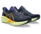 ASICS Novablast 5 Hardloopschoenen Donkerblauw/Oranje Heren