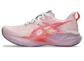 ASICS Novablast 5 Hardloopschoenen Wit/Roze Dames