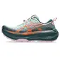 ASICS Trabuco Max 4 Trail Hardloopschoenen Groen/Oranje Dames