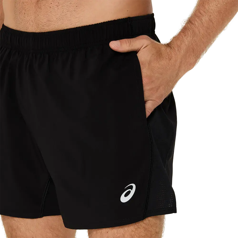 ASICS Core 5IN Hardloopbroek Kort Zwart Heren