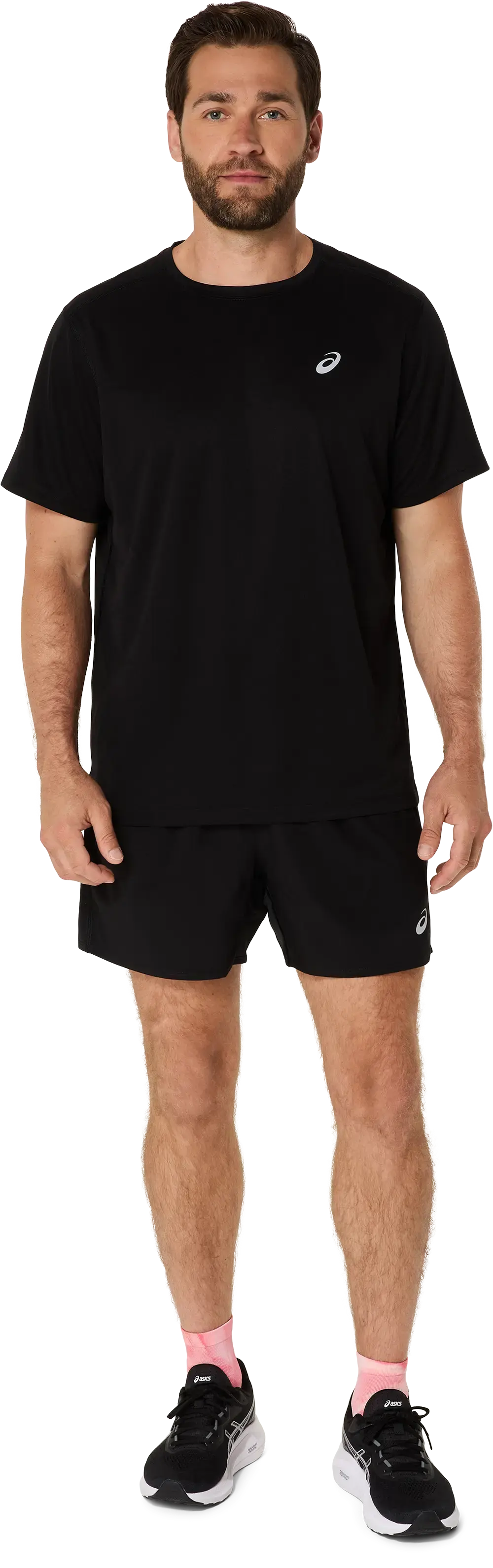 ASICS Core 5IN Hardloopbroek Kort Zwart Heren