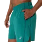 ASICS Core 7IN Hardloopbroek Kort Groen Heren