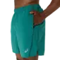 ASICS Icon 7IN Hardloopbroek Kort Groen Heren