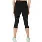 ASICS Road High Waist Driekwart Hardloopbroek Zwart Dames