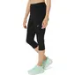 ASICS Road High Waist Driekwart Hardloopbroek Zwart Dames